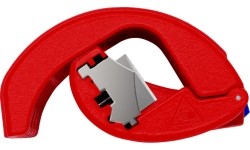 Cutter for plastic pipes and sealing sleves 20-50mm KNIPEX BiX
