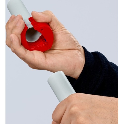 Cutter for plastic pipes and sealing sleves 20-50mm KNIPEX BiX