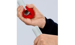 Cutter for plastic pipes and sealing sleves 20-50mm KNIPEX BiX