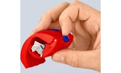 Cutter for plastic pipes and sealing sleves 20-50mm KNIPEX BiX