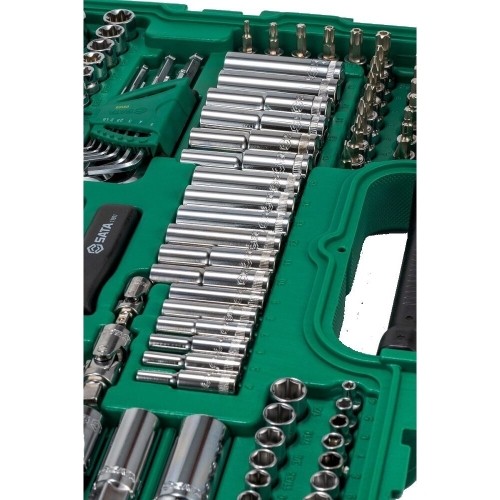 1/4" + 3/8" + 1/2" Dr. Socket wrench set 150pcs.