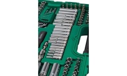 1/4" + 3/8" + 1/2" Dr. Socket wrench set 150pcs.