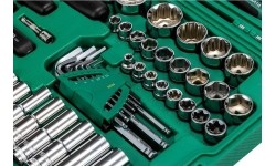 1/4" + 3/8" + 1/2" Dr. Socket wrench set 150pcs.