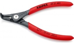 Precision circlip pliers. External. Bent 130mm (Ø3-10mm) KNIPEX
