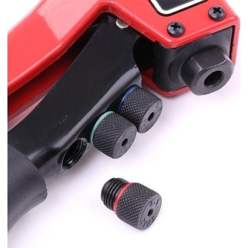 Hand riveter for stainless steel rivets