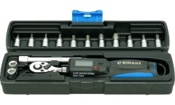 1/4" Dr. Pre-set digital torque wrench 6-30Nm with bit sets