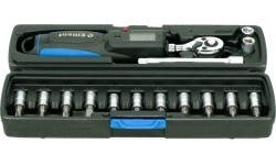 1/4" Dr. Pre-set digital torque wrench 6-30Nm with bit sets