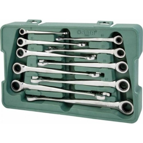 Combination gear wrenches X-Beam set 10pcs. (8-19)