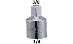 Adapteris 1/4(F) - 3/8(M)