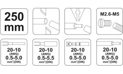 Replės laidų užspaudimui ir nuvalymui