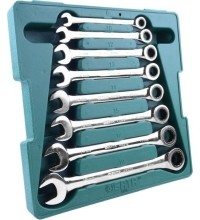 Combination gear wrenches set 8pcs (8-19mm)