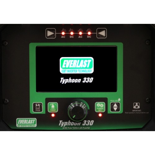 Suvirinimo aparatas EVERLAST TYPHOON 330 su priedais