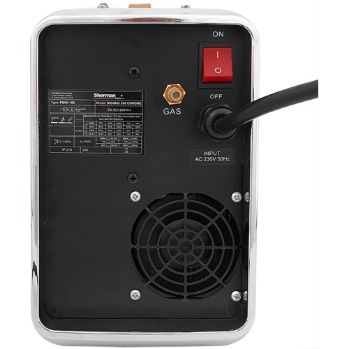 Sinerginis inverterinis suvirinimo aparatas DIGIMIG 200 CHROME