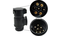 Adapteris priekabai 13-7POL, plast., prailgintas