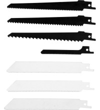 Pjūklelių rinkinys tiesiniam pjūklui 7vnt