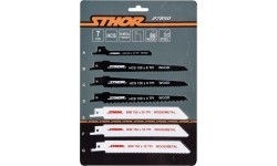 Pjūklelių rinkinys tiesiniam pjūklui 7vnt