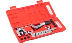 Brake pipe flaring tool kit for 5 - 16mm