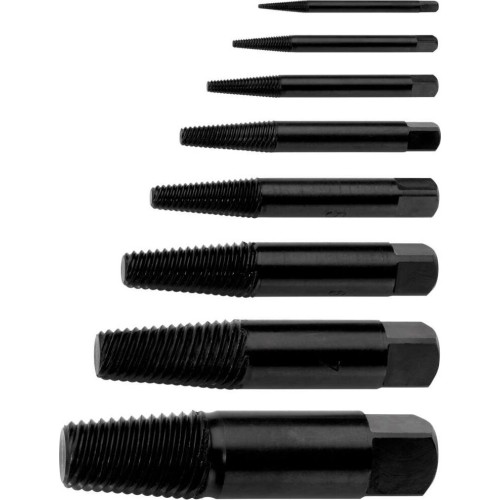 Užlūžusių varžtų išsukėjas 8vnt. RENNSTEIG