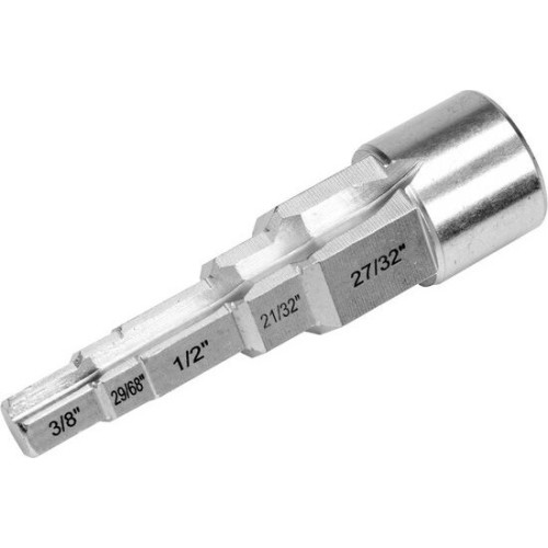 Step key for 1/2"  (3/8", 29/68", 1/2", 21/32", 27/32")