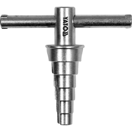 Radiatoriaus raktas pakopinis su rankena 1/2"- 1-1/8"