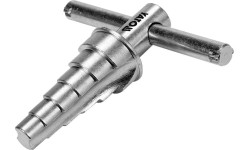 Radiatoriaus raktas pakopinis su rankena 1/2"- 1-1/8"