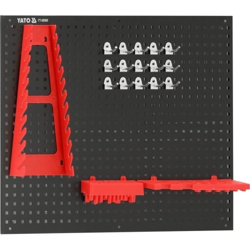 Metal tool board with containers and handles set 34pcs
