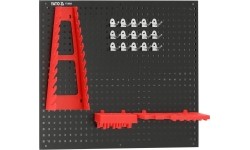 Metal tool board with containers and handles set 34pcs