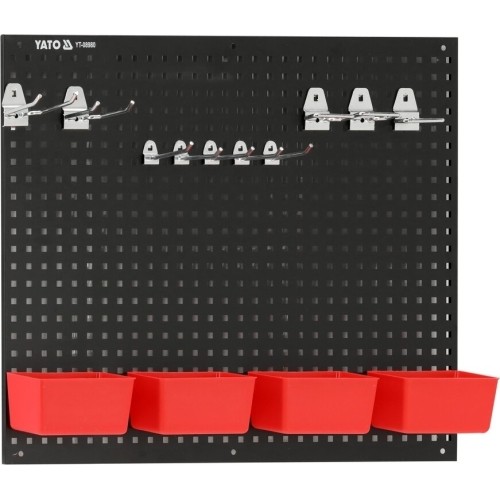 Metal tool board with containers and handles set 34pcs