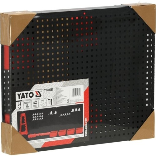 Metal tool board with containers and handles set 34pcs