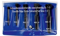 Užlūžusių varžtų išsukėjas 5vnt. RENNSTEIG