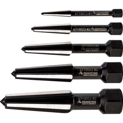 Užlūžusių varžtų išsukėjas 5vnt. RENNSTEIG