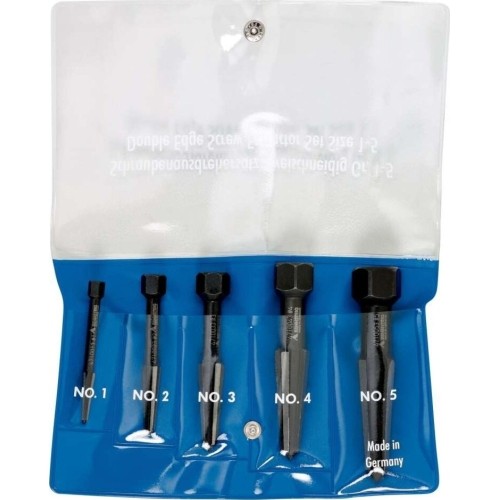 Užlūžusių varžtų išsukėjas 5vnt. RENNSTEIG