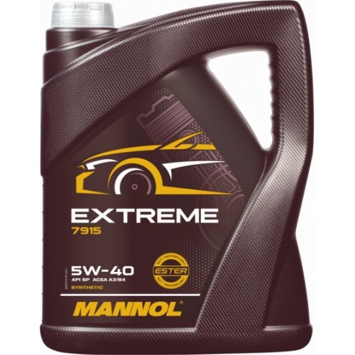 MANNOL Synthetic Engine Oil EXTREME 5W-40 5l