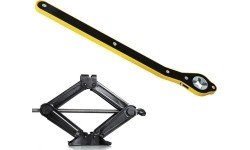 Scissors jack 1.5t with quick handle