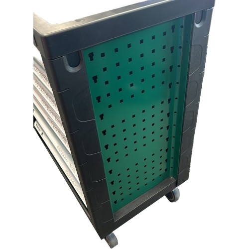 Roller cabinet 7 drawers, CL713017 with tool set trays (330pcs), 5 sets