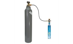 „Sodastream Blue“ talpos užpildymo mechanizmas