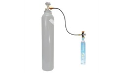 „Sodastream Blue“ talpos užpildymo mechanizmas