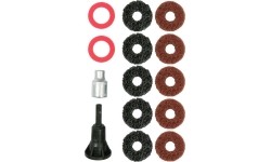 Surface preparation kit (14pcs) with shank 1/2"