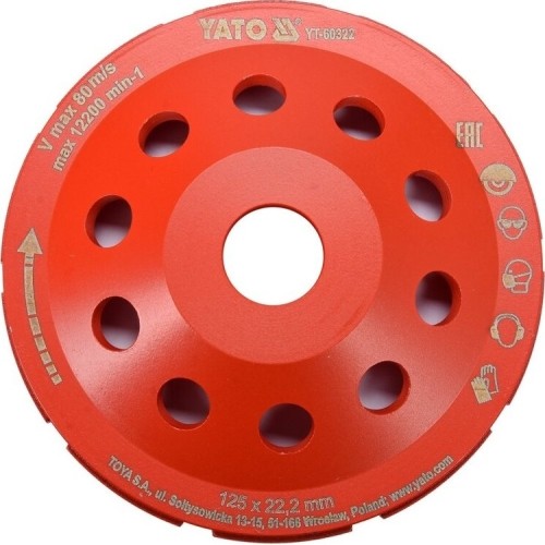 Deimantinis šlifavimo diskas 125x22.2mm M14