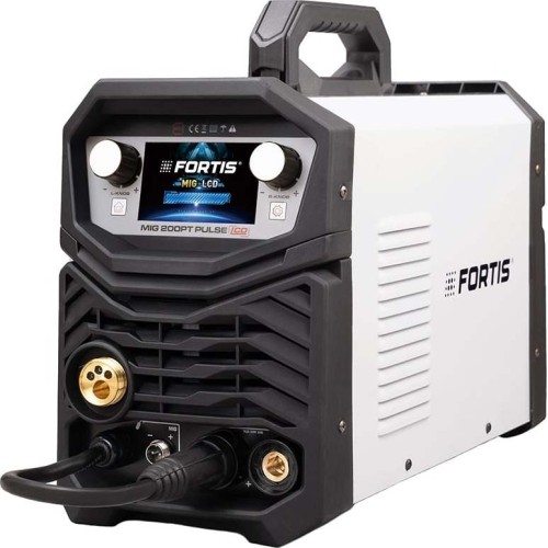 Suvirinimo pusautomatis FORTIS® MIG 200PT LCD pulse (200A - 60%) (sinerginis, dvigubas pulsas)