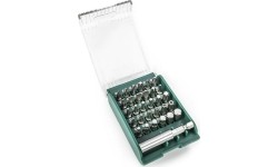 Keičiamų antgalių rinkinys su laikikliu (31vnt)