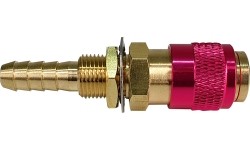 R21 panel water fi8 red quick connector socket