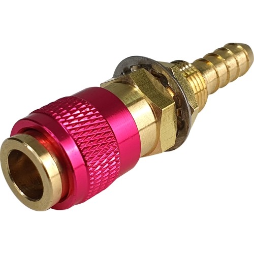 R21 panel water fi8 red quick connector socket