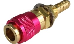 R21 panel water fi8 red quick connector socket