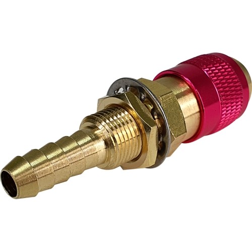R21 panel water fi8 red quick connector socket