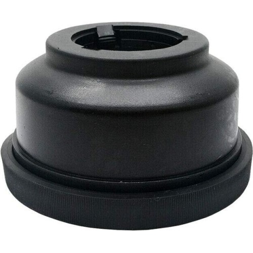 Quick realease nut plastic pressure lid with rubber buffer