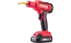 Akumuliatorinis plastiko suvirinimo aparatas plastikinėje dėžėje 20V LI-ION