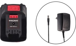 Akumuliatorinis plastiko suvirinimo aparatas plastikinėje dėžėje 20V LI-ION