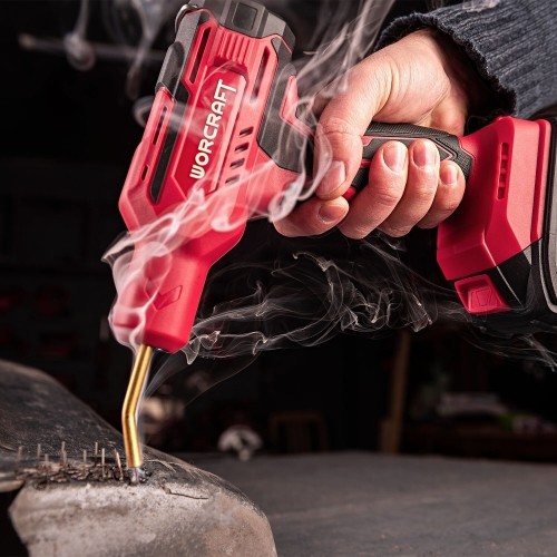 Akumuliatorinis plastiko suvirinimo aparatas plastikinėje dėžėje 20V LI-ION