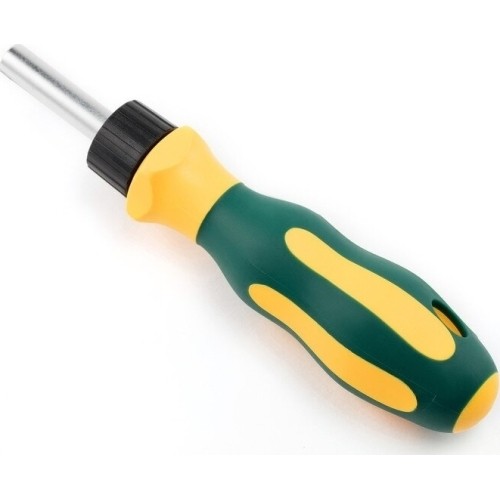 Screwdriver with magnet for 1/4" Dr. Bits